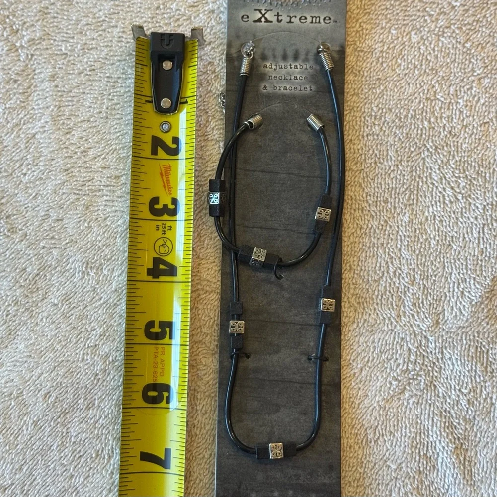 Panama Jack‎ eXtreme Adjustable Necklace & Bracelet Set Y2K NOS 2002